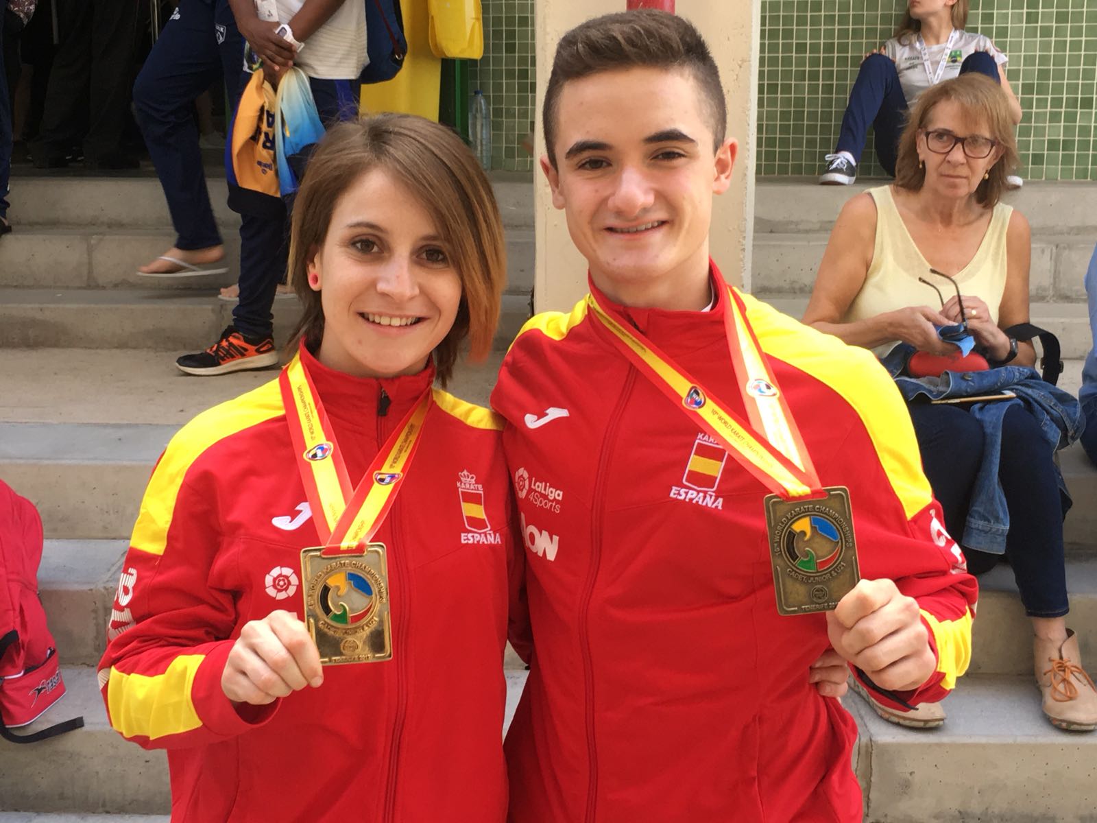 Nadia Gómez y Martín Ruiz, oro y bronce en el Mundial