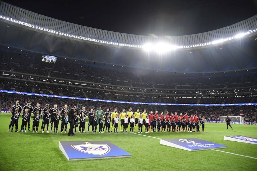 El Atlético de Madrid afronta su primera final del año ante el Qarabag en la Champions League. Al Atlético, con dos puntos, solamente le vale ganar para seguir teniendo opciones de clasificarse.