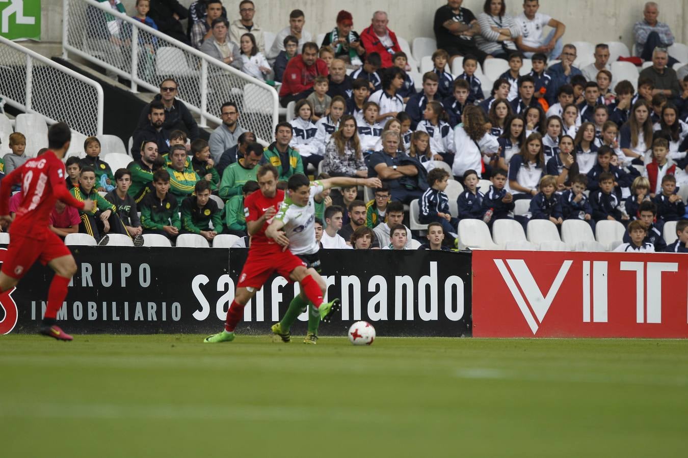 Imágenes del Racing-Burgos