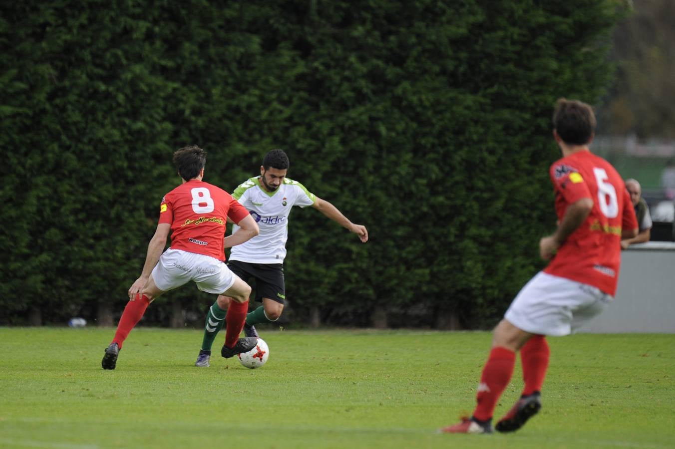 Imágenes del partido Racing B-Laredo