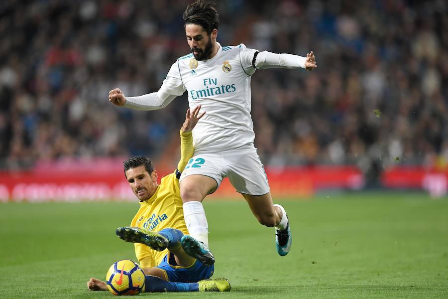 El Real Madrid trata de reencontrarse con la victoria en el Bernabéu tras dos derrotas consecutivas en Liga y Champions. Las Palmas, cerca del descenso, quiere sumar para subir posiciones en la tabla. 