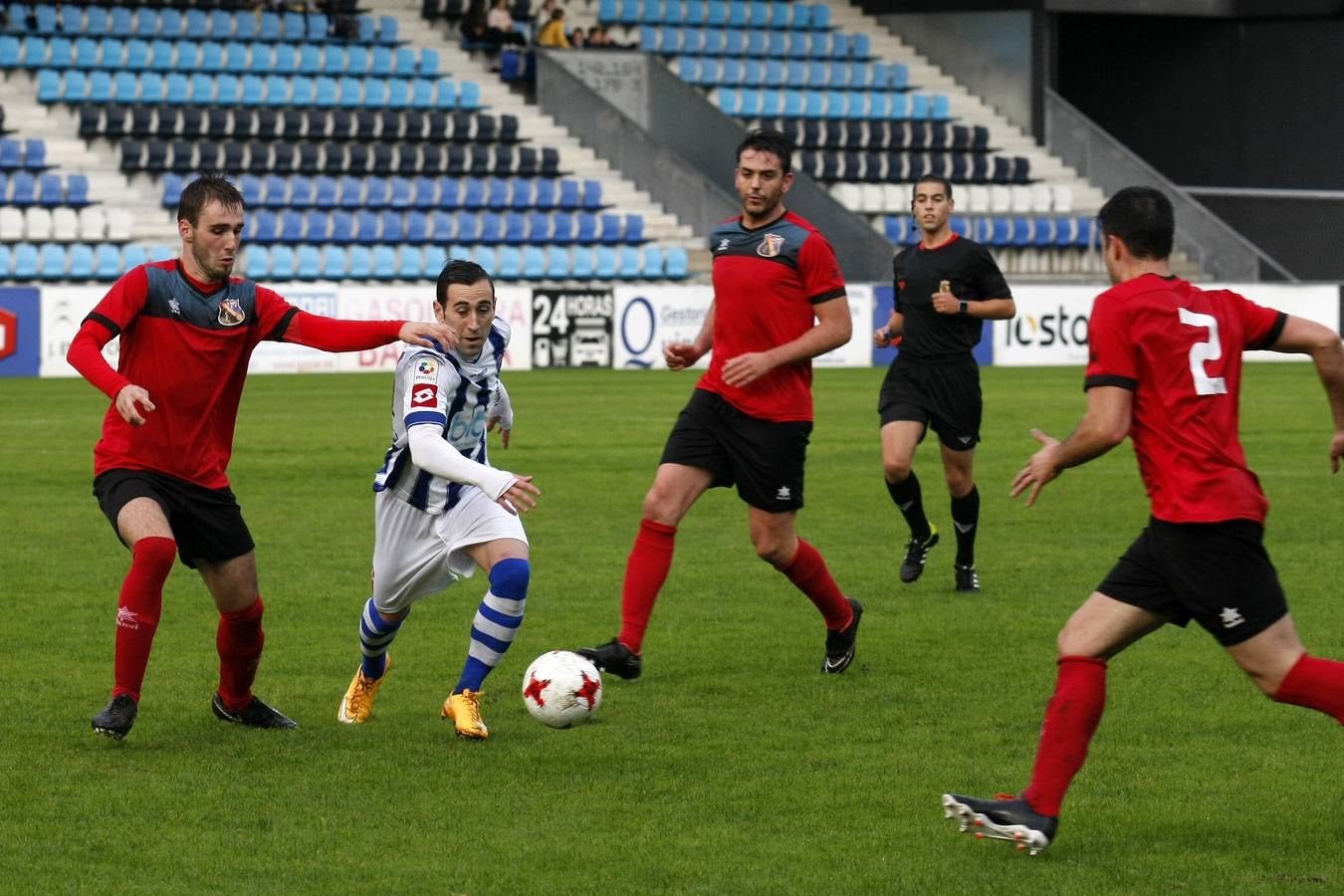 Imágenes del partido de la Gimnástica contra el Castro