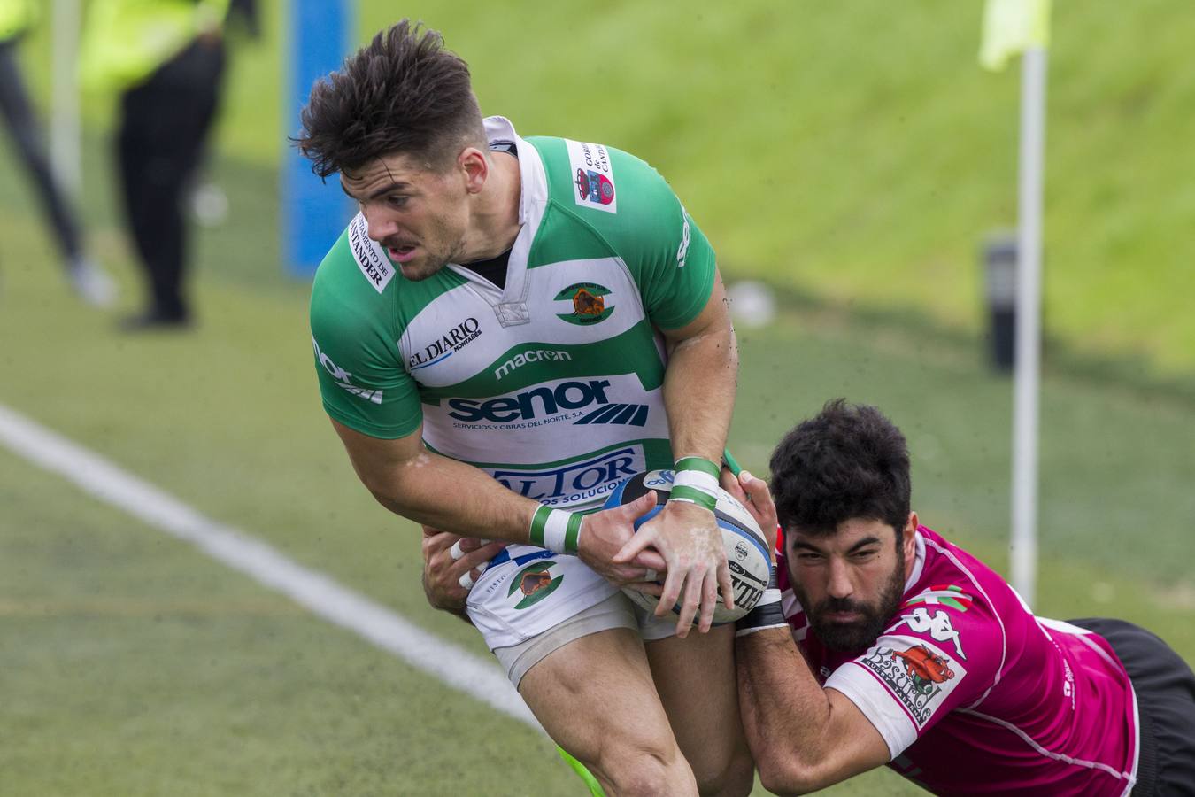 El Senor Independiente consiguió una abultada victoria, 48-26, ante el Gernika en San Román en la octava jornada de la División de Honor