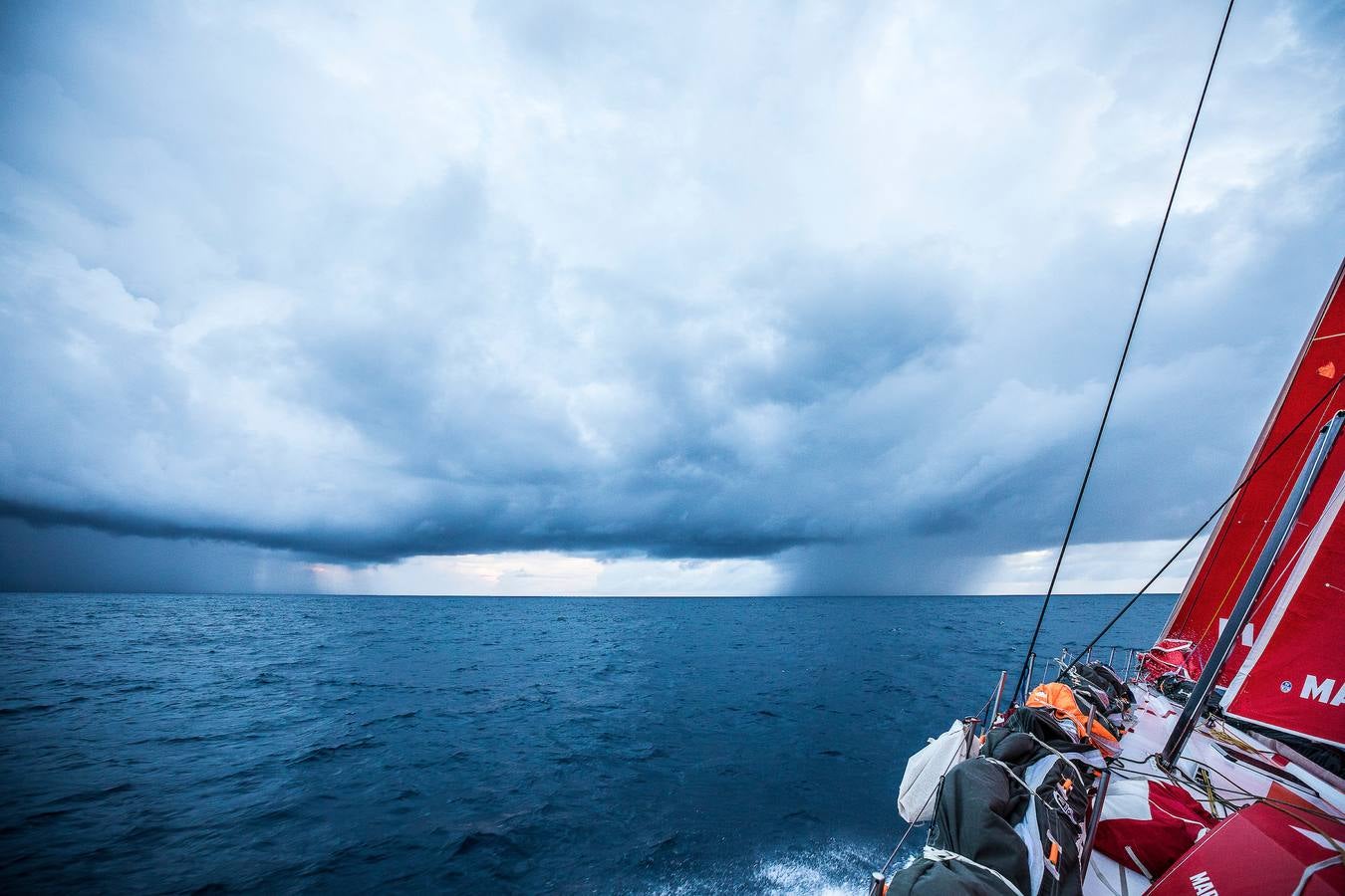 Imágenes a bordo del &#039;Mapfre&#039;