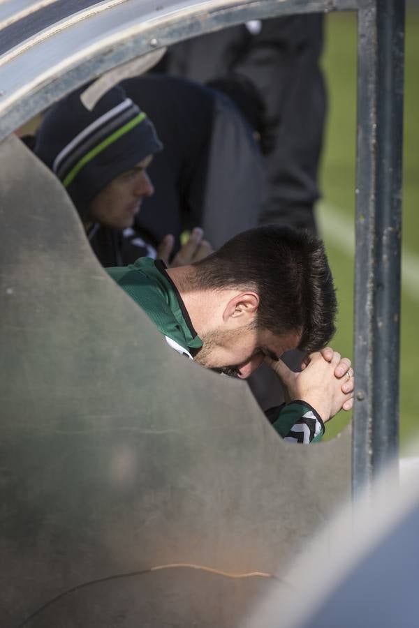 Imágenes del entrenamiento del Racing