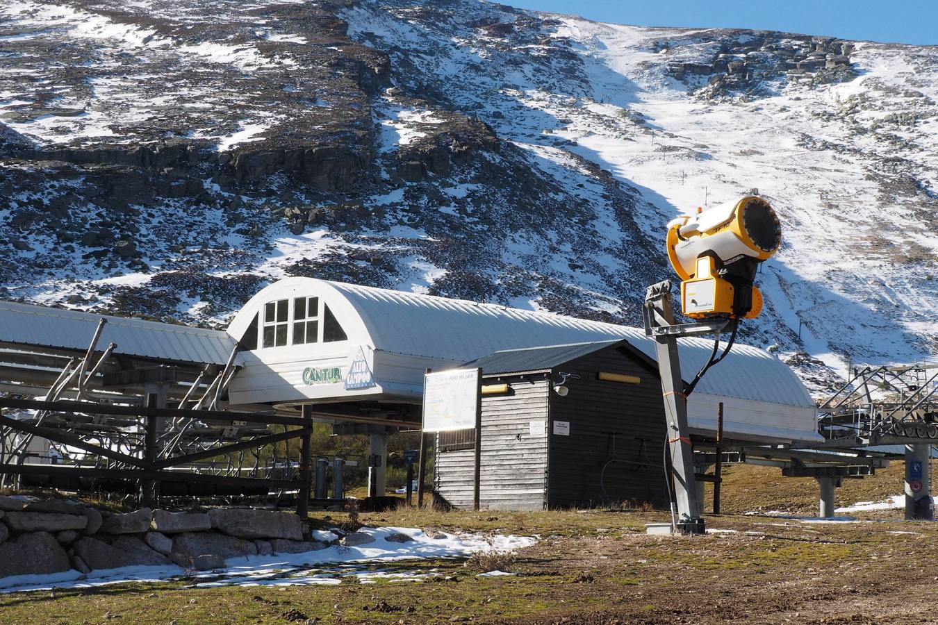 No queda nieve en Alto Campoo