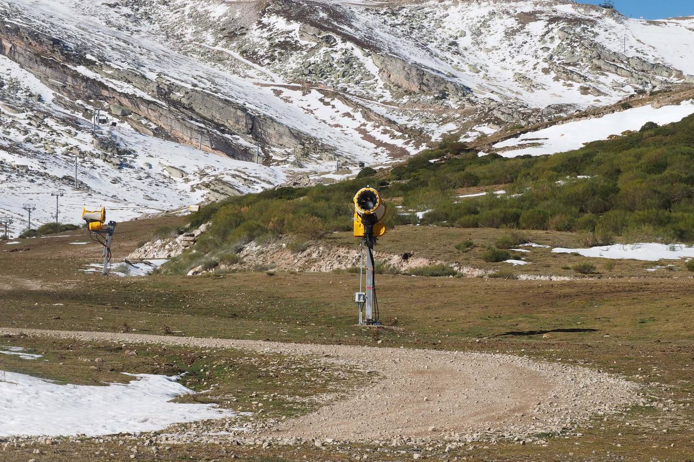 No queda nieve en Alto Campoo