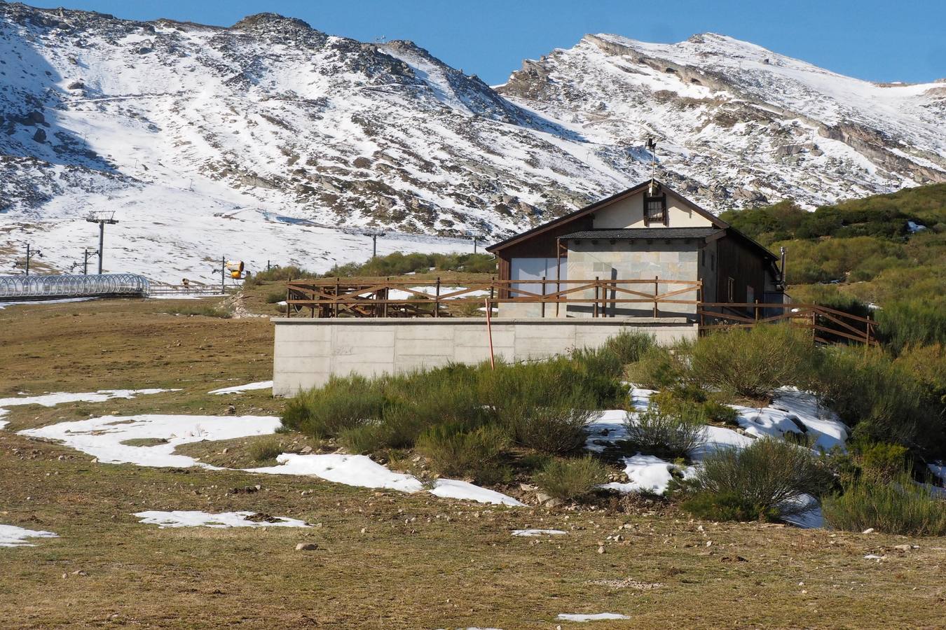 No queda nieve en Alto Campoo