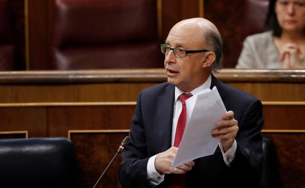 El ministro de Hacienda, Cristóbal Montoro.