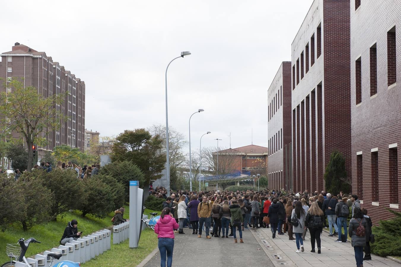 Oposiciones de Enfermería celebradas en la Universidad de Cantabria