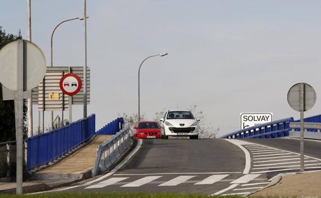 Desaparece el 'punto negro' del puente de Solvay