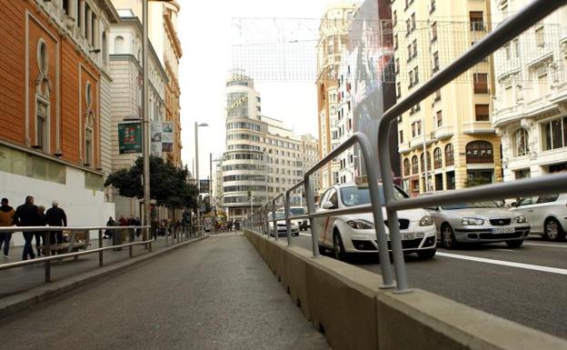 Vista de la Gran Vía.