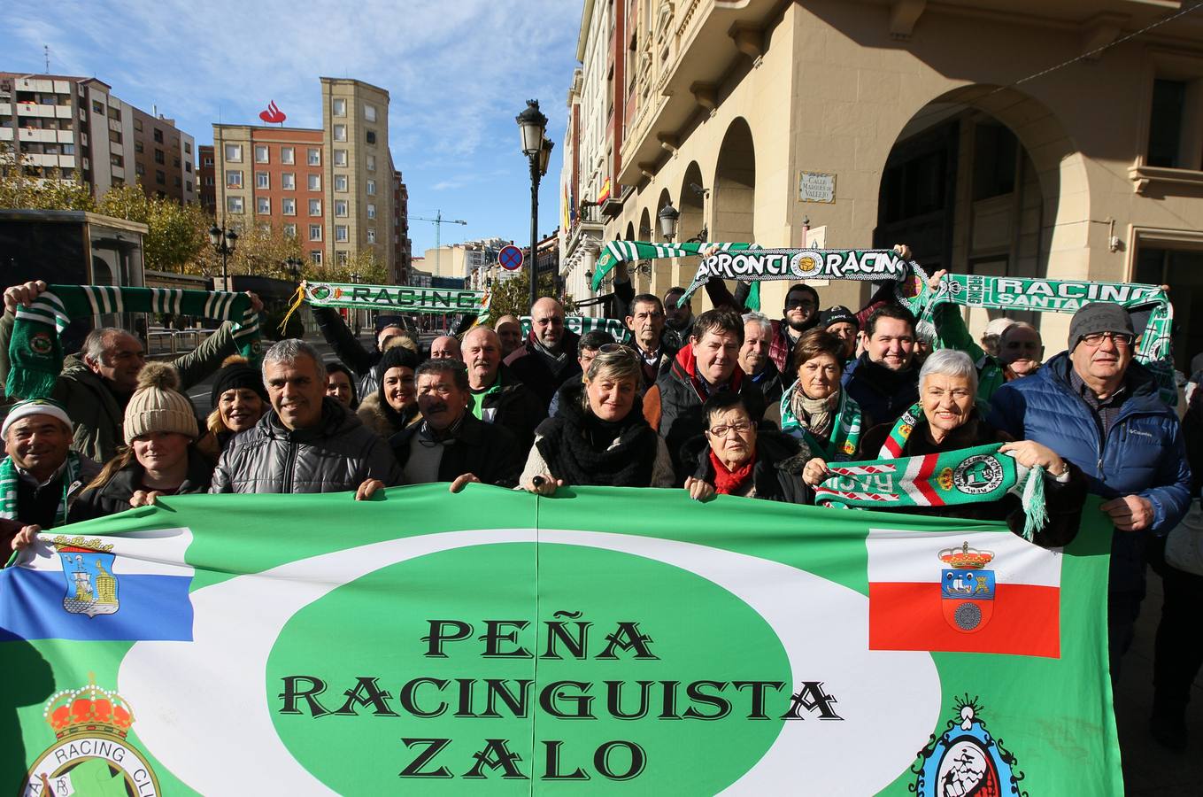 El Racing pierde en Logroño (2-1)