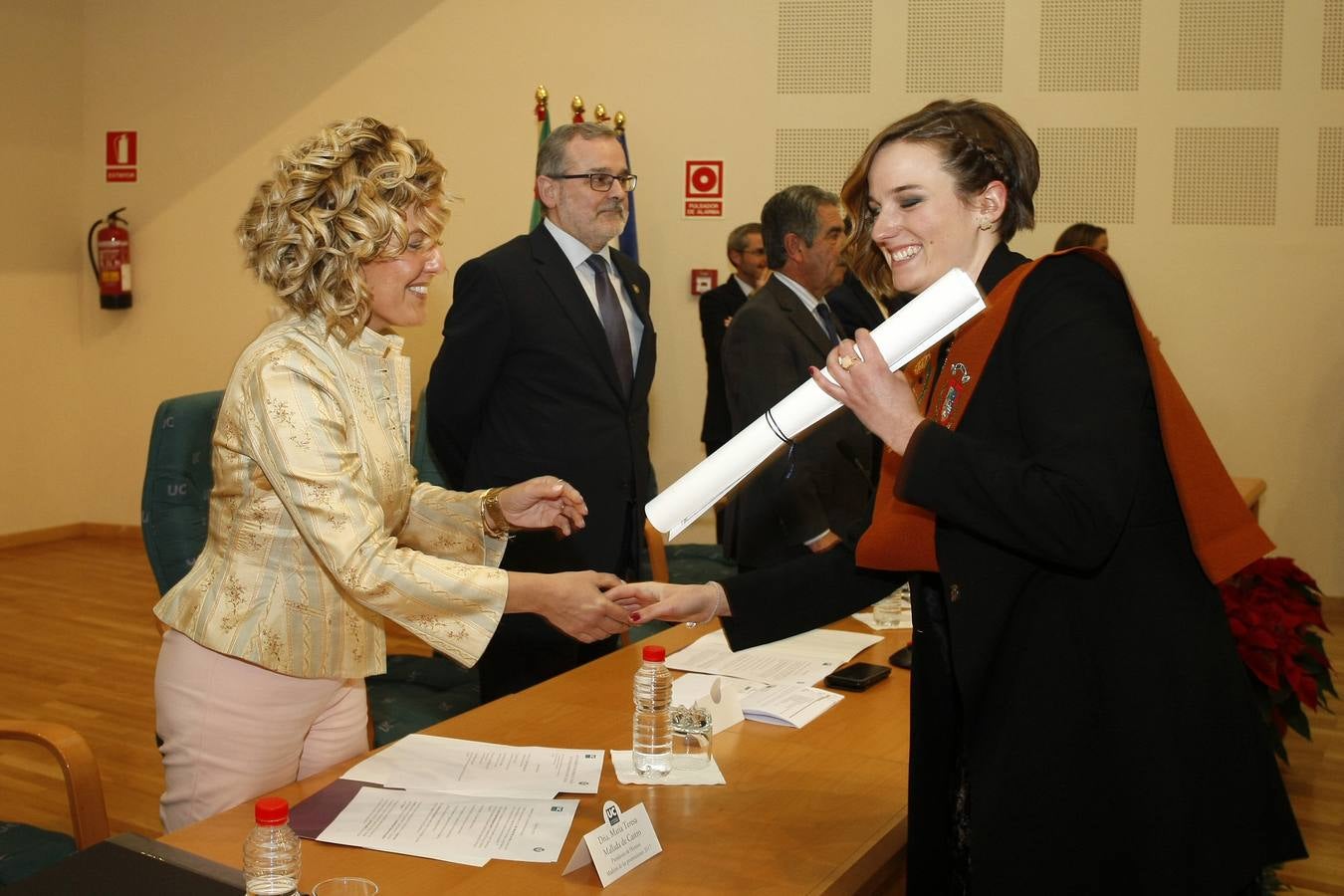 La Escuela de Minas de Torrelavega honra a Santa Bárbara, su patrona