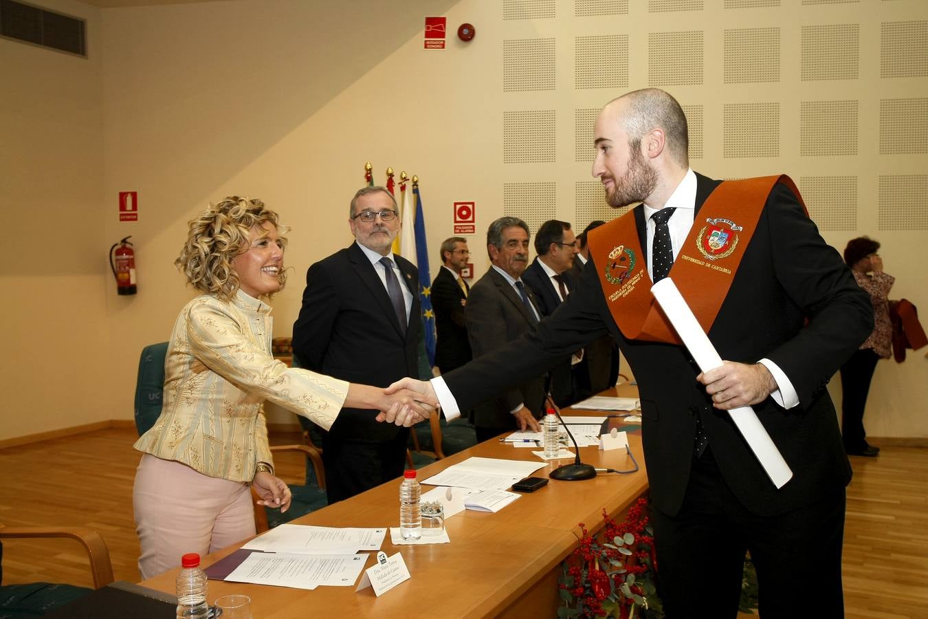 La Escuela de Minas de Torrelavega honra a Santa Bárbara, su patrona