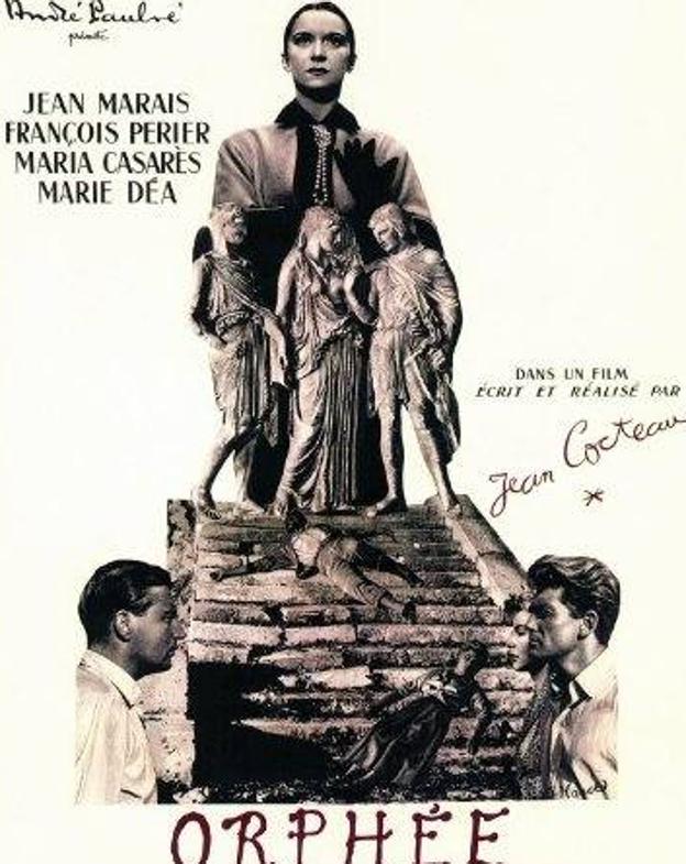 Cartel promocional de 'Orfeo' (1950)