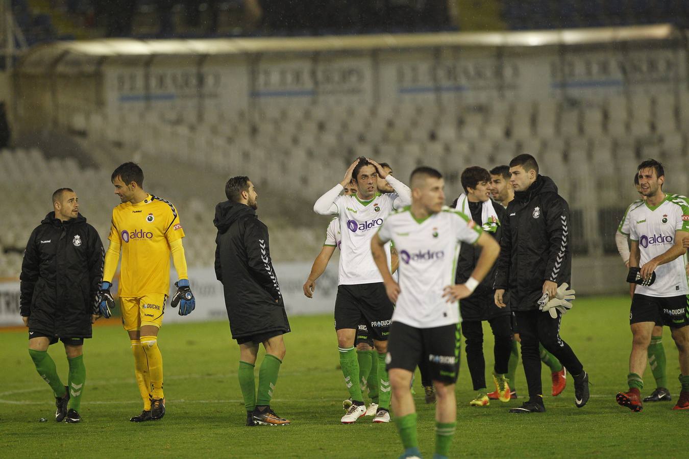 Partido entre el racing y la Real Sociedad