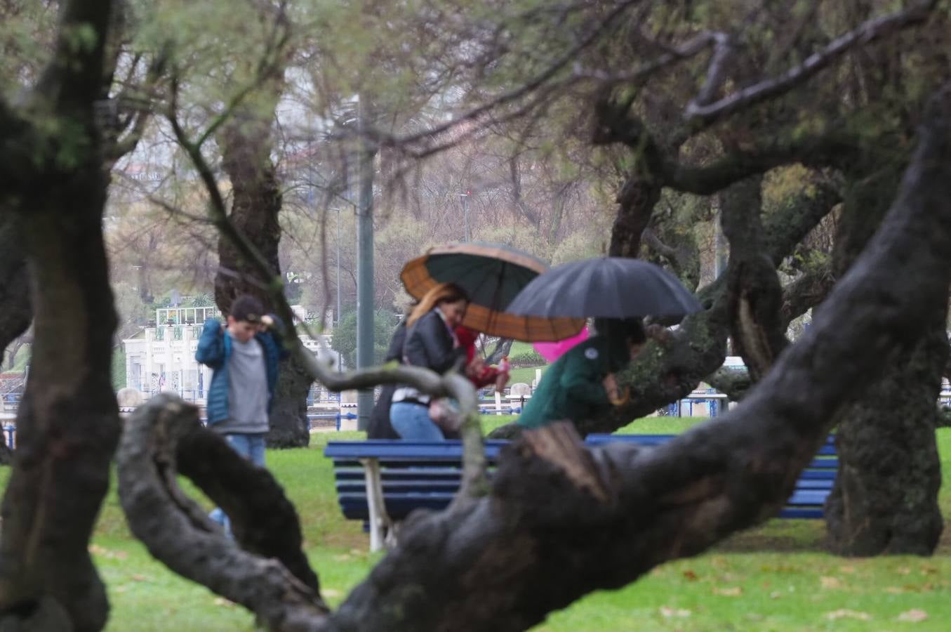 &#039;Ana&#039; trae lluvia, viento y nieve a Cantabria