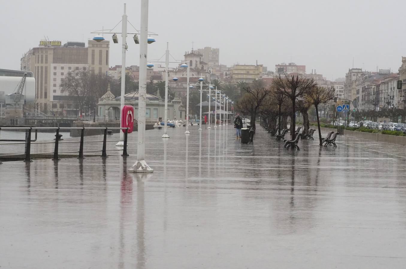 &#039;Ana&#039; trae lluvia, viento y nieve a Cantabria