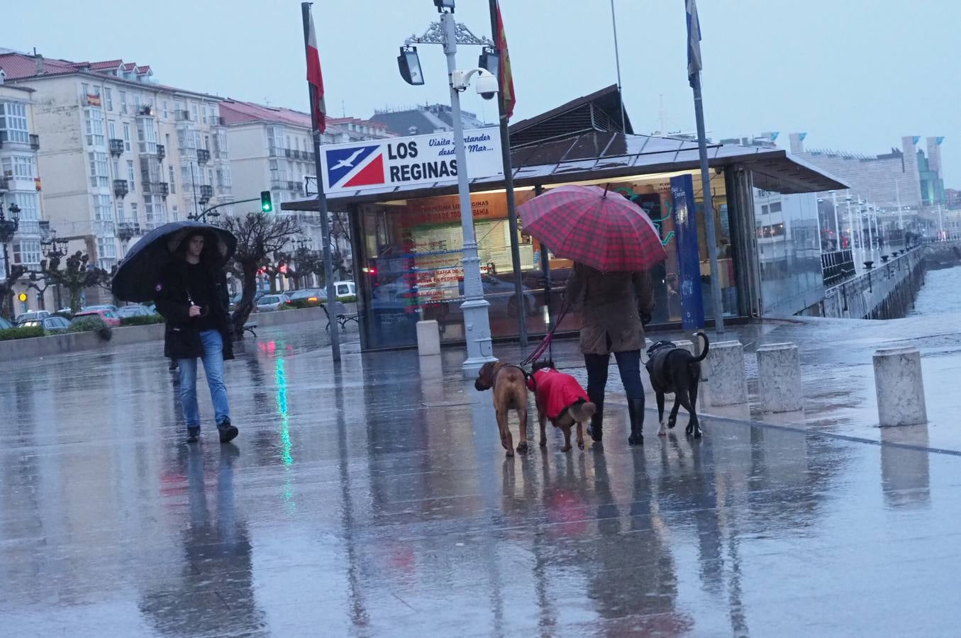 &#039;Ana&#039; trae lluvia, viento y nieve a Cantabria