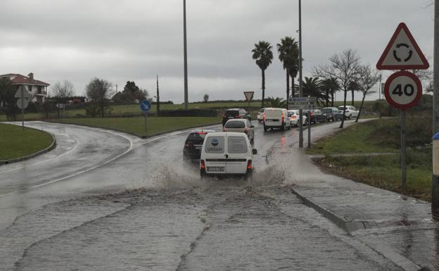 En Santander hoy no para de llover. 