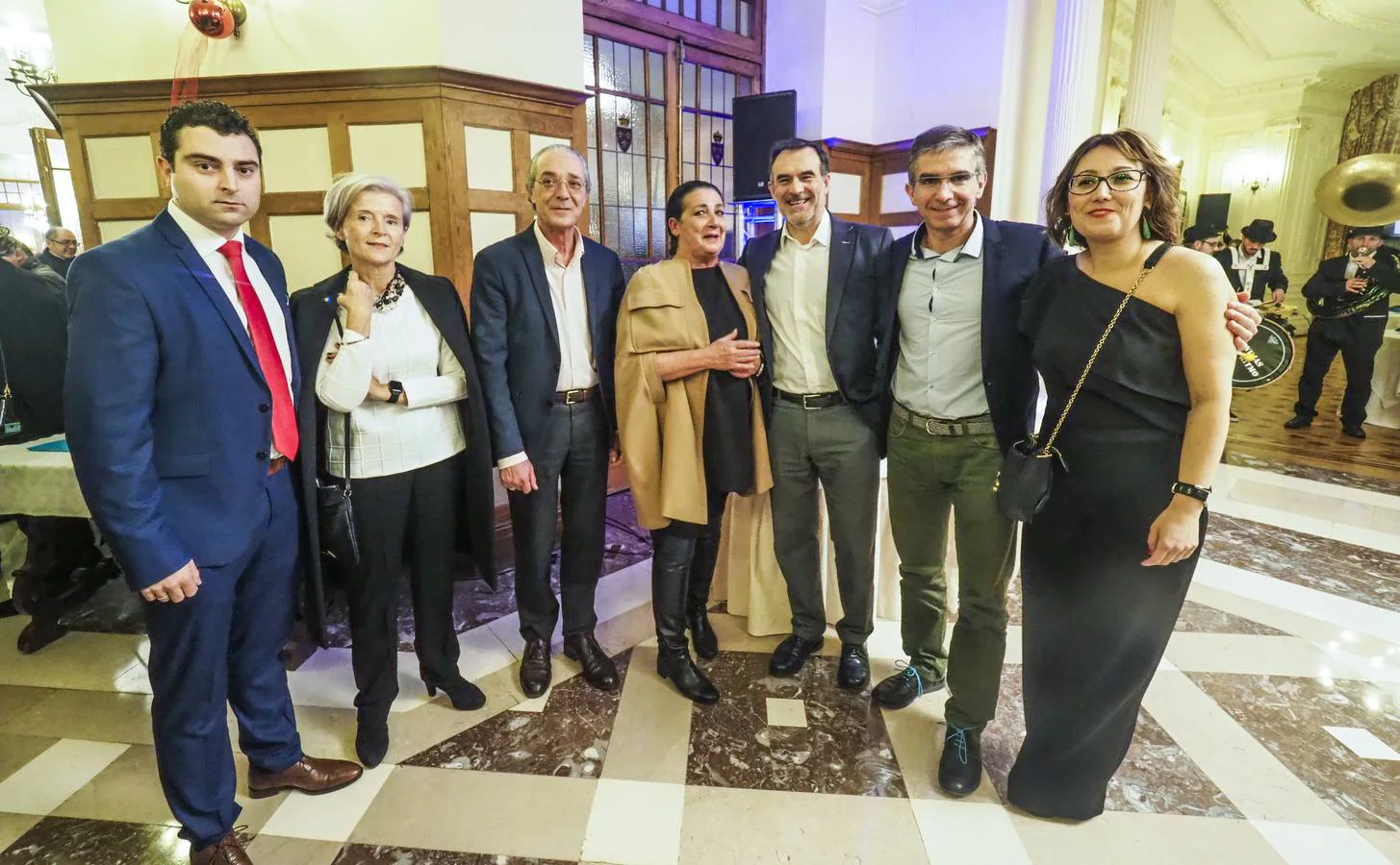 Daniel Portilla, Ana González Pescador, Pedro Nalda, Carmen Ruiz, Ignacio Quirós, César Díaz, Jesusa Sánchez