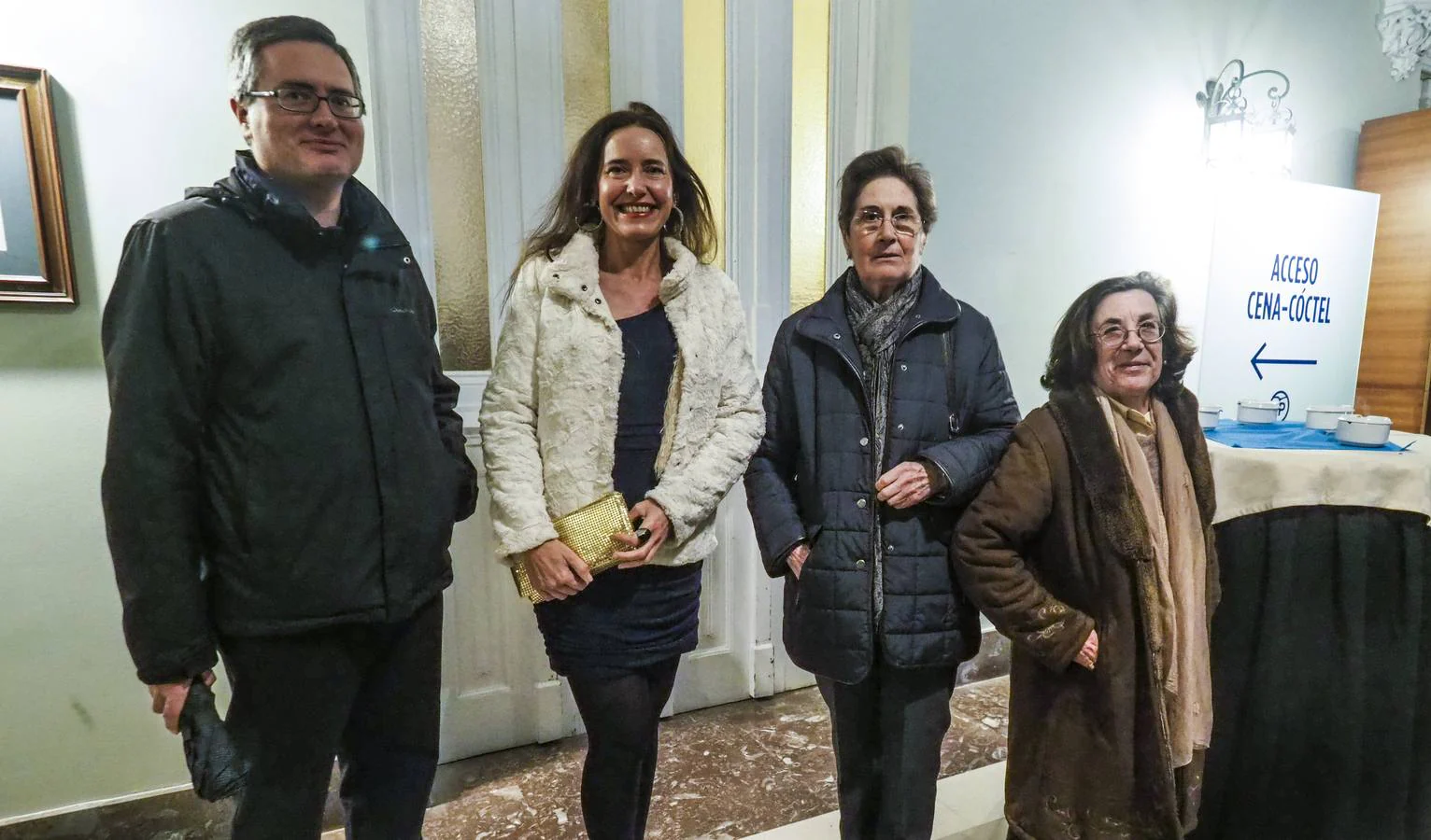 Gustavo Gacigal, Marta Elvira Hernando, María del Carmen Salcines, Soledad Vasco