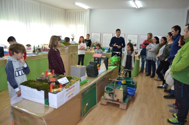 El espacio expositivo incluirá algunos de los trabajos realizados ya por los escolares de la comarca