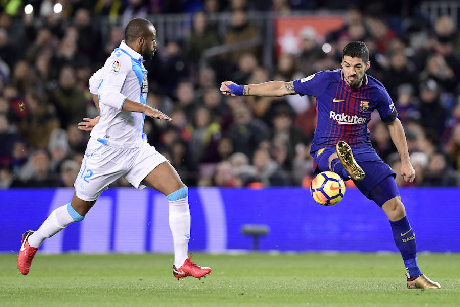 El conjunto azulgrana se deshizo con facilidad del cuadro gallego con la mirada puesta en el clásico de la próxima jornada.