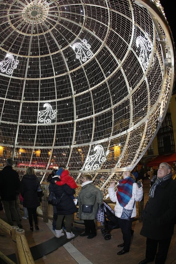 La bola da brillo a Torrelavega