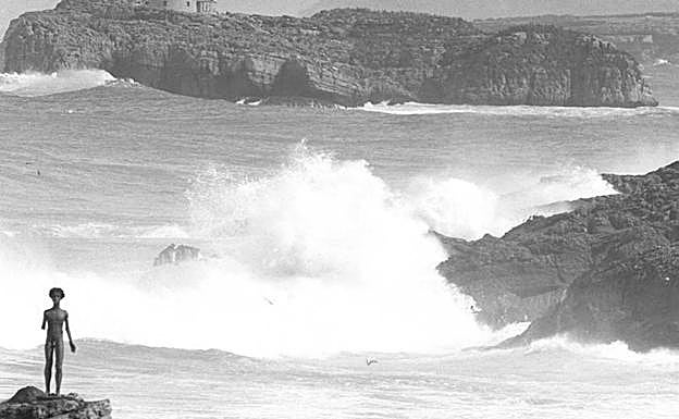 En 1993 el 'Niño Pez' todavía conservaba uno de sus brazos.