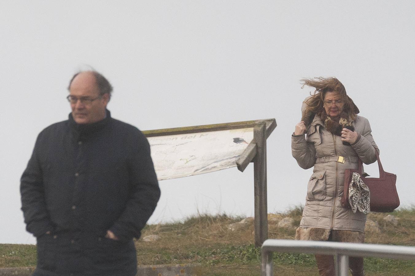 Un reguero de incidencias por el temporal de viento &#039;Bruno&#039; en Cantabria