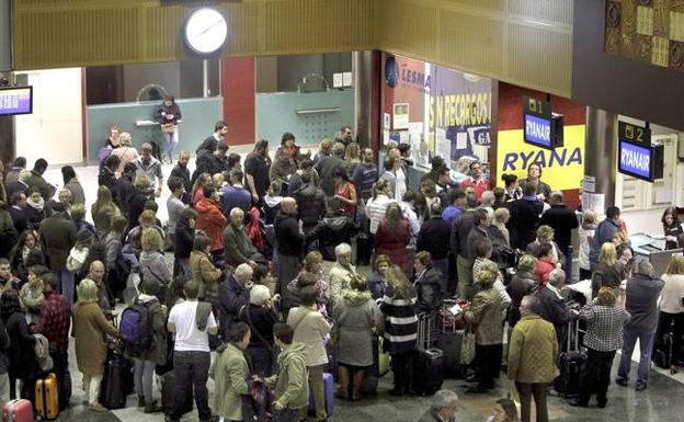 El aeropuerto, lleno por fin de año