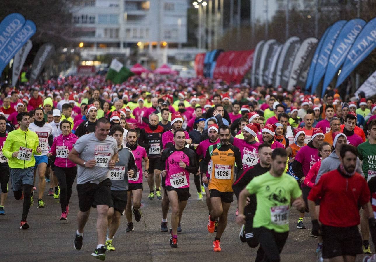 Unos 5.000 atletas se dan cita en una San Silvestre santanderina marcada por el fuerte viento. Diego Cuadrado y Aroa Laguna se imponen en una edición “dura” por las condiciones climatológicas