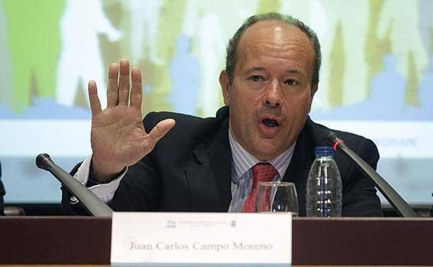 Juan Carlos Campo, durante una conferencia pronunciada en Cádiz.