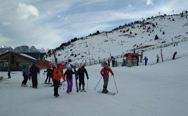 La estación de Formigal-Panticosa, una de las más pobladas del país