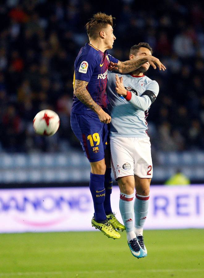 El Barcelona sacó un empate de Balaídos en los dieciseisavos de Copa del Rey gracias a un tanto del talaverano José Arnaiz. El Celta reaccionó y encontró la igualada por medio de Pione sisto. Eliminatoria abierta para el Camp Nou.