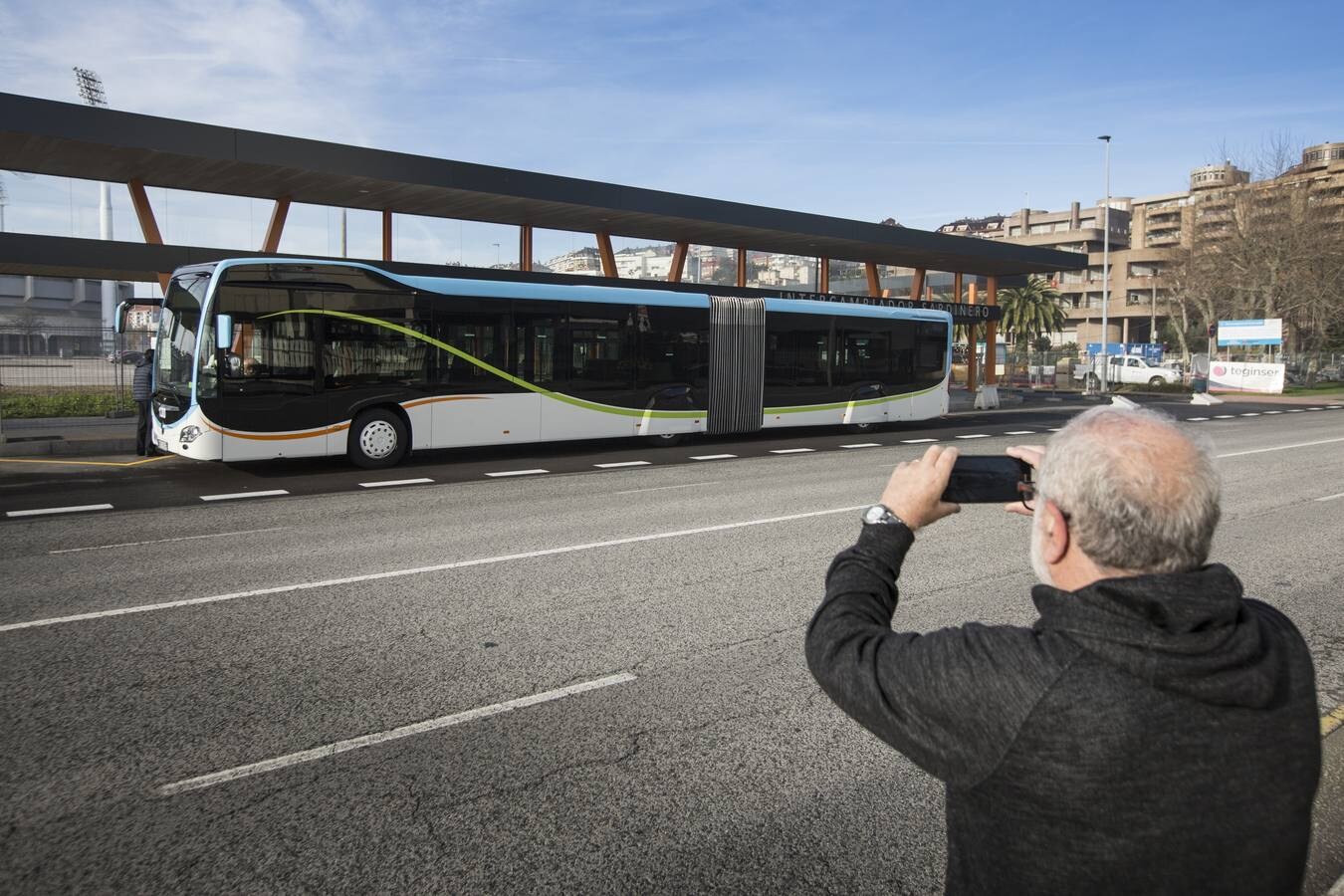 El MetroTus en marcha