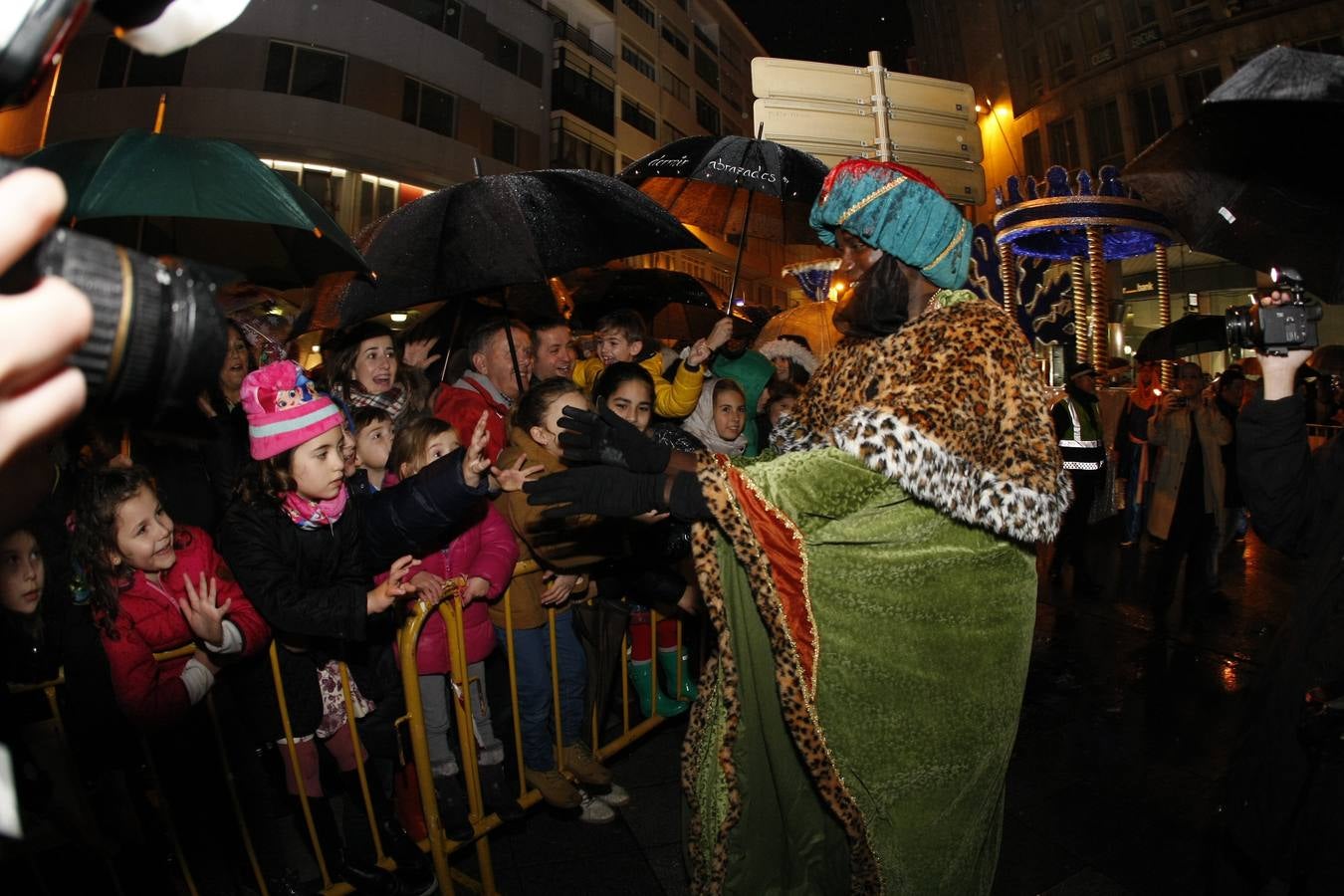 Llegan los Reyes a Torrelavega