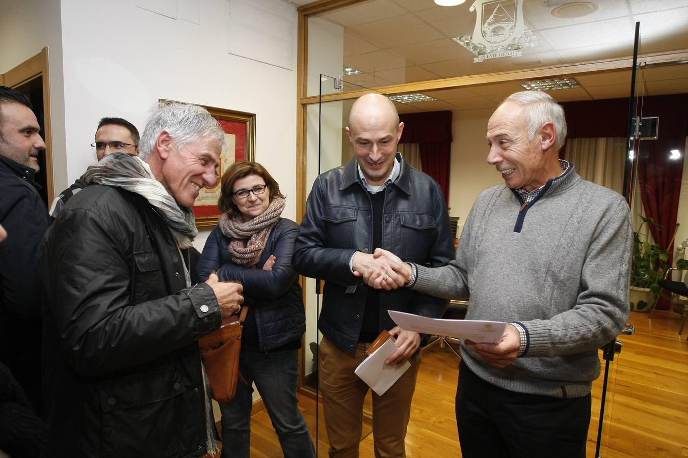 Imágenes del pleno con Rafael Lombilla y Óscar Villegas