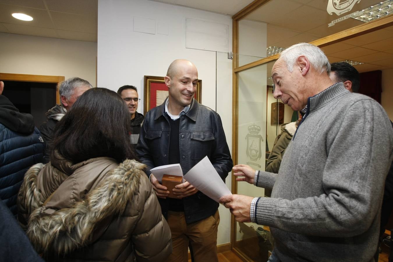 Imágenes del pleno con Rafael Lombilla y Óscar Villegas