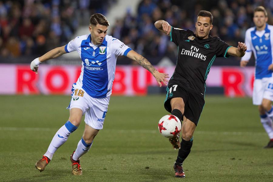 El conjunto blanco se hizo con la victoria gracias a un gol de Asensio en los últimos minutos en partido poco vistoso en Butarque.