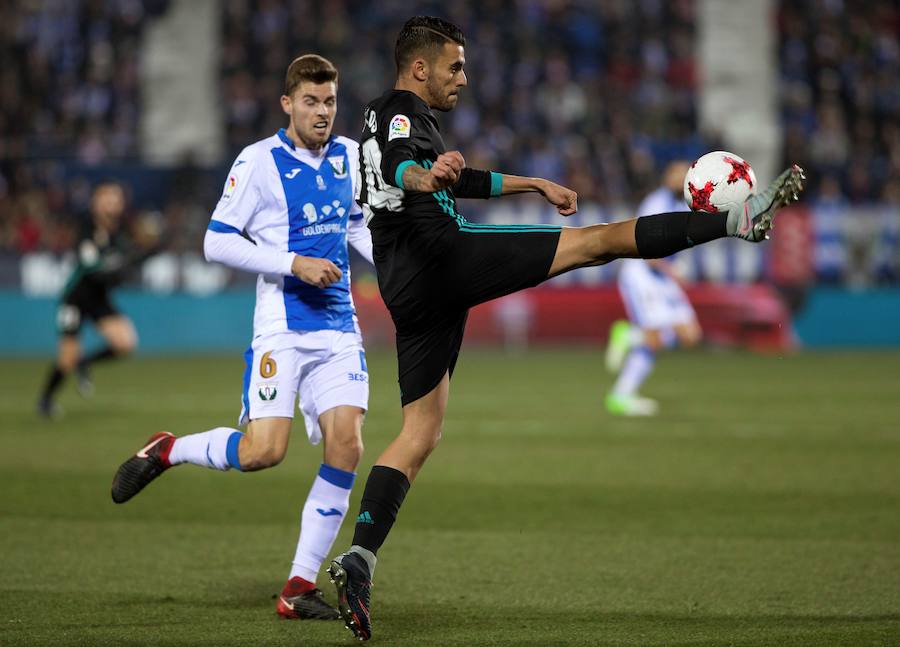 El conjunto blanco se hizo con la victoria gracias a un gol de Asensio en los últimos minutos en partido poco vistoso en Butarque.