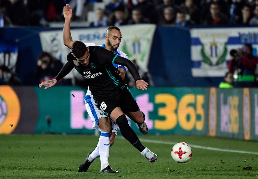 El conjunto blanco se hizo con la victoria gracias a un gol de Asensio en los últimos minutos en partido poco vistoso en Butarque.