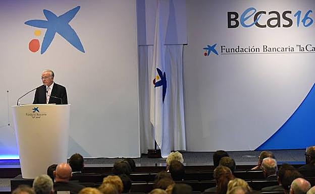 El presidente de la Fundación, Isidro Fainé.