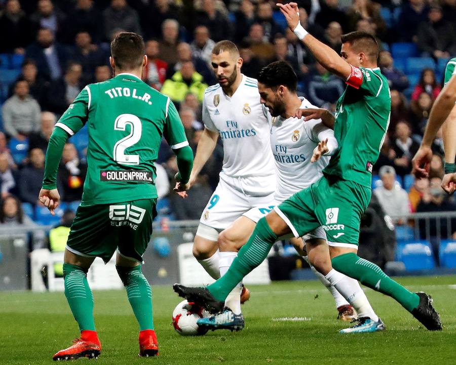 El conjunto blanco cayó en el Bernabéu por 1-2 ante el cuadro pepinero, que avanza a las semifinales.