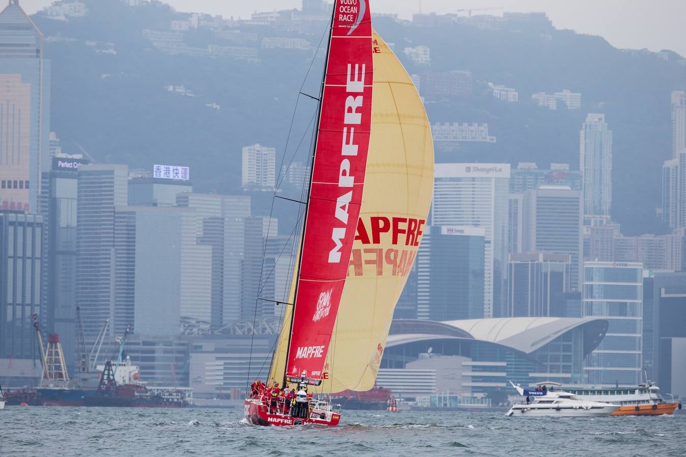 Cuarto puesto del &#039;Mapfre&#039; en la regata costera de Hong Kong