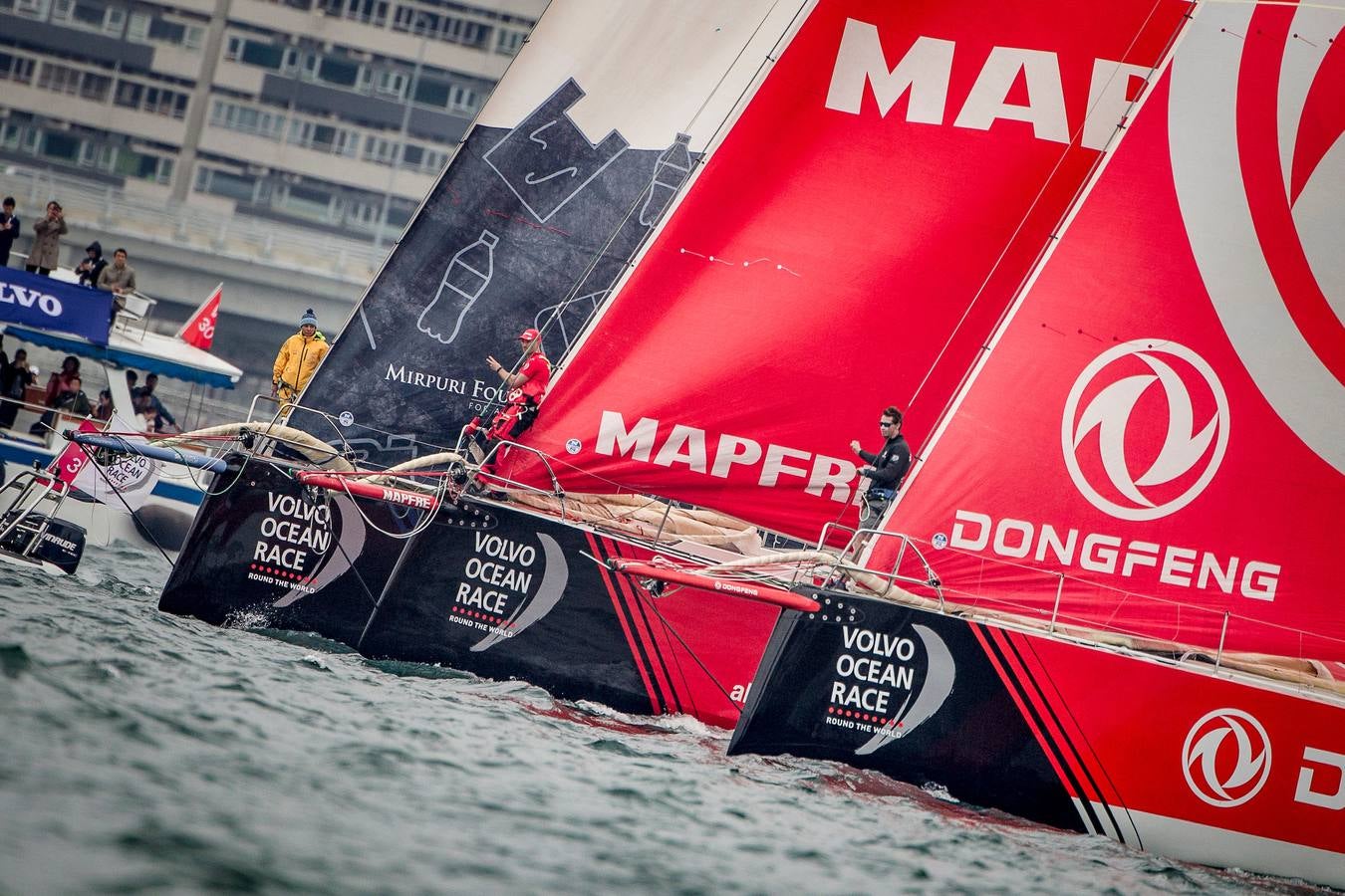 Cuarto puesto del &#039;Mapfre&#039; en la regata costera de Hong Kong