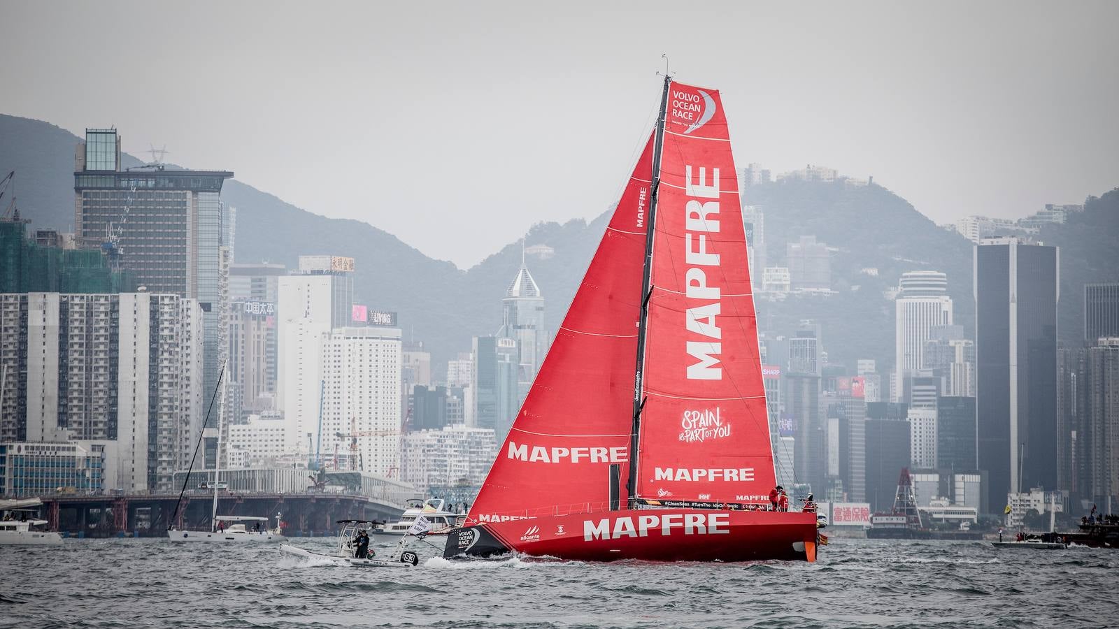 Cuarto puesto del &#039;Mapfre&#039; en la regata costera de Hong Kong