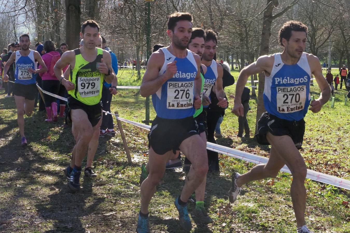 Campeonato de Cross de Cantabria por Clubes, celebrado en Borleña